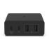 Belkin BoostCharge Pro 4-Port GaN Charger - 108W -  Black 2xUSB-C &amp; 2xUSB-A, 2M Cable, Intelligent and Fast Charger, Compact Laptop Charger
